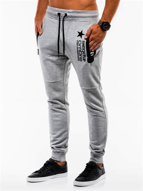 Mens Sweatpants P420 Lightgrey Modone Wholesale Clothing For Men