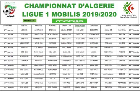 30e journée de ligue 1 : Ligue 1 : la LFP dévoile le calendrier de la saison 2019 ...
