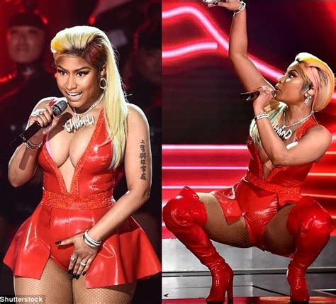 Nicki Minaj Puts Up Sexy Display In Very Racy Red Dress During Bet Award Perfomance Watsup Tv