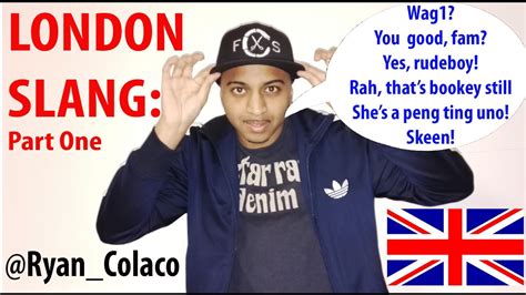 London Slang Part 1 Uk Slang British Slang English Slang As
