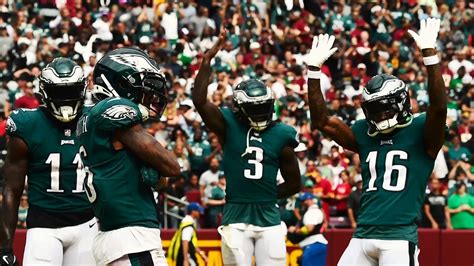 Jalen Hurts Eagles Dominate Commanders Video Dailymotion