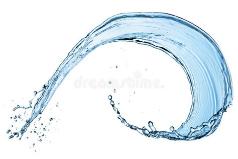 Wasserspritzen Stockbild Bild Von Schönheit Getrennt 36505525