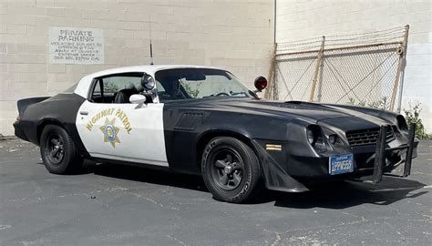 This Highway Patrol Themed 1979 Chevy Camaro Movie Car Was Featured In
