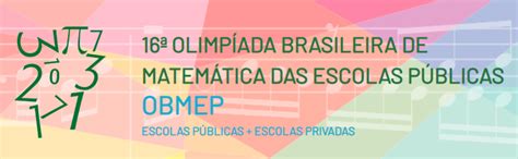 Parigot NotÍcias 16ª Olimpíada Brasileira De Matemática 2021