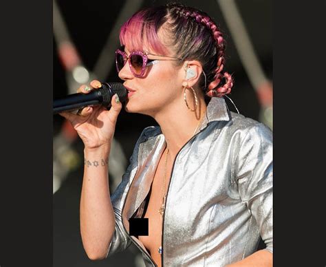 Sexy Singer Lily Allen Daily Star