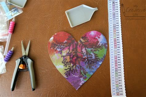 Cindy Derosier My Creative Life Creating Custom Diamond Art From A Kit