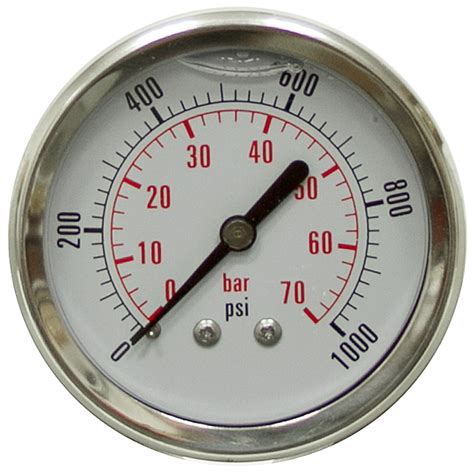 1000 Psi 25 Lf Bm Pressure Gauge Pressure And Vacuum Gauges