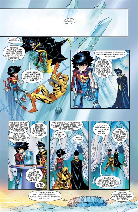 Dc Comics Universe And Adventures Of The Super Sons 12 Spoilers And Review