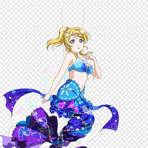 Eli Ayase Love Live Festival Idola Sekolah Rin Hoshizora Nico Yazawa Nozomi Tojo Putri Duyung