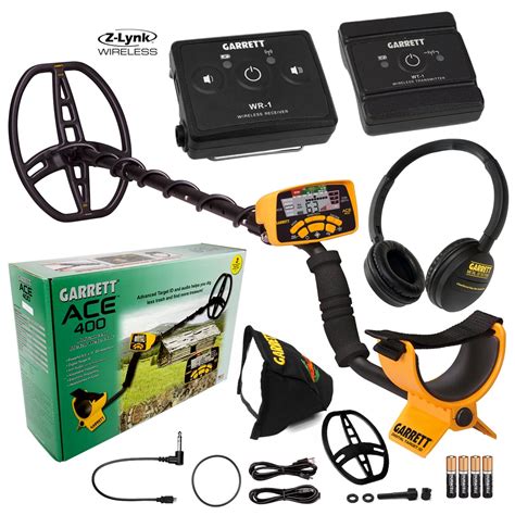 Garrett Ace 400 Metal Detector Z Lynk Package Special With Free