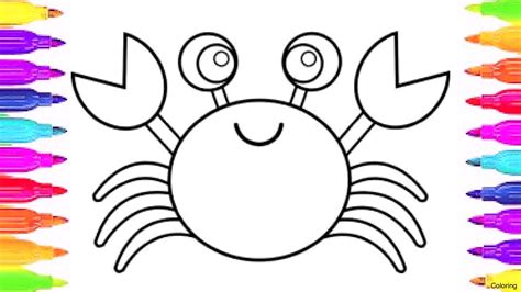 Crab Drawing For Kids At Getdrawings Free Download