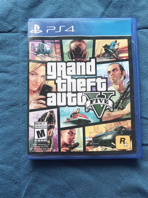 Grand Theft Auto V Ps4 Cd Video Gaming Video Games Playstation On