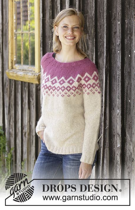 But sometimes patterns that were available for free. Diamond Delight / DROPS 196-15 - Free knitting patterns by ...