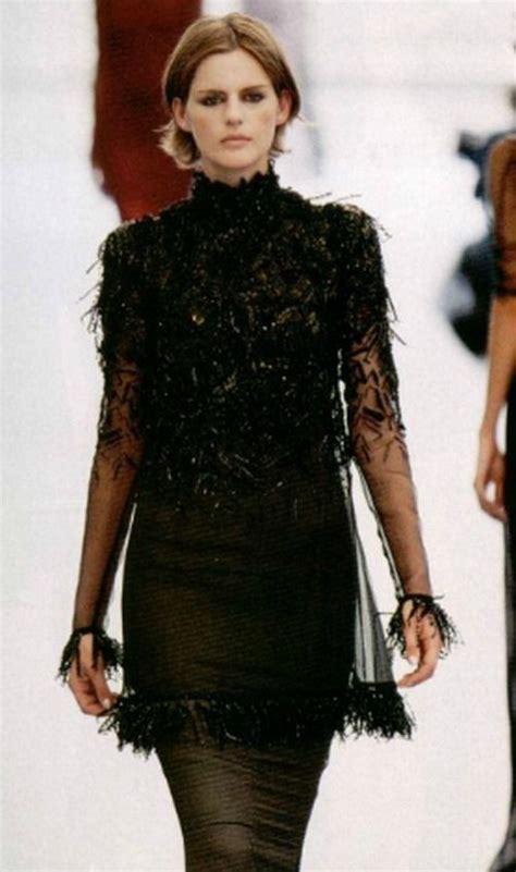 Stella Tennant At Chanel Fall Winter 199798 Haute Couture