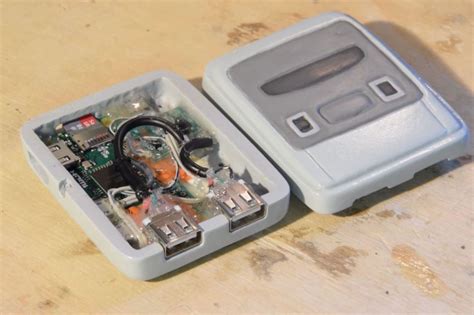 Snes Micro Is Nes Mini Replica Made Out Of Raspberry Pi And Clay