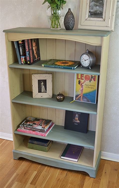Add A Country Feel To Your Home With This Small Pine Bookcase Painted