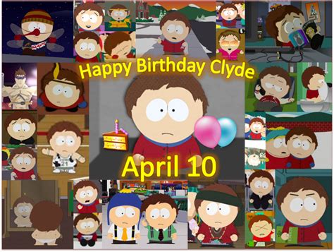 Clyde Donovan Collage Happy Birthday Clyde By