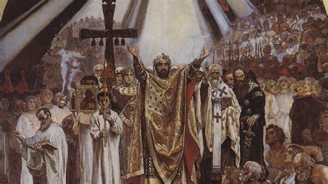 Официальная дата крещения руси — 988 год. День крещения Руси: почему великий князь Владимир решил ...