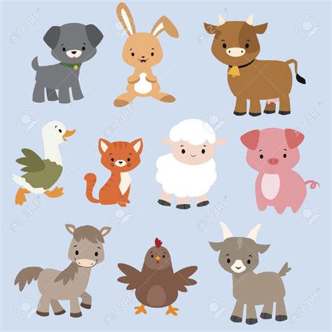 Free Animated Farm Animal Clipart Free Images At Vector