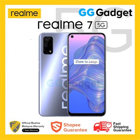 Realme malaysia price & specs. Realme 7 5G (8GB+128GB) 120Hz 30Watt | Warranty by Realme ...