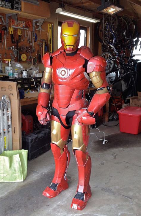 Plastic Iron Man Costume