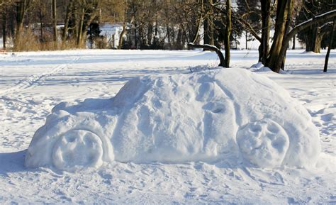 How To Make A Snow Sculpture In Your Yard The Allstate Blog
