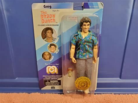 The Brady Bunch Greg Classic 8 Inch Figure Doll Tiki Necklace Hawaiian