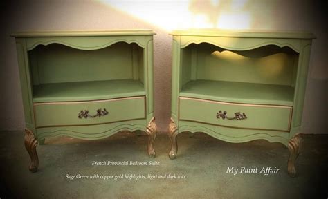French bedroom furniture sets are ideal on create a wonderful theme next to the past bedroom. FRENCH PROVINCIAL BEDROOM SUITE ... Customised sage green ...