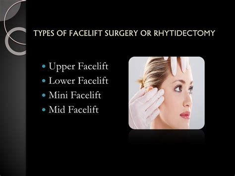 Ppt Facelift Surgery Procedures Performed By Gregory Casey Powerpoint