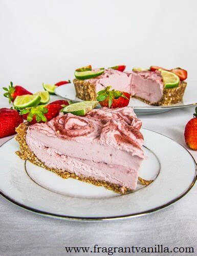 Vegan Strawberry Margarita Pie Fragrant Vanilla Cake