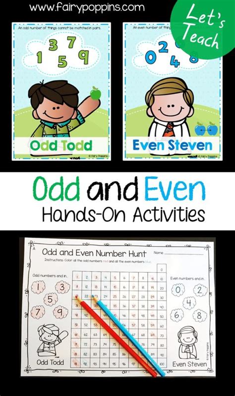 Even And Odd Numbers Worksheets Fun Homeschool Math Third Grade Math