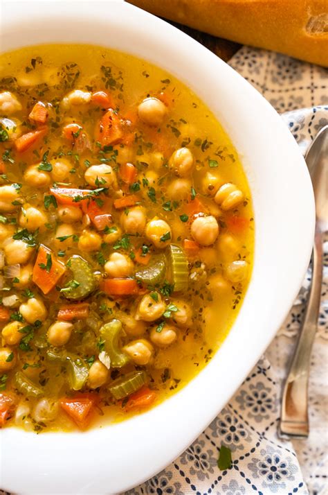 The Most Flavorful Chickpea Soup Easy Greek Revithosoupa Recipe