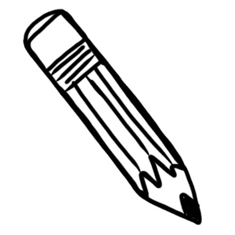 Download High Quality Pencil Clipart Black And White Transparent Png