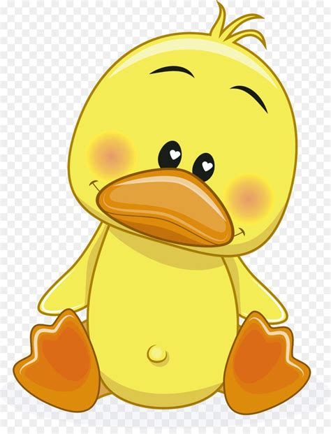 Donald Duck Cartoon Drawing Vector Cartoon Little Yellow Duck