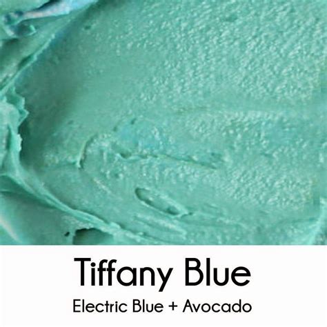 How To Make Tiffany Blue Royal Icing Royal Icing Color Pinterest