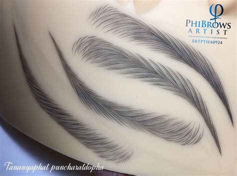 Are you searching for microblading eyebrow png images or vector? Practice Eyebrows Microblading artist phibrows Tananyaphat ...
