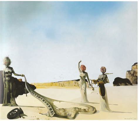Three Young Surrealist Women Salvador Dali Salvador Dali Art Dali