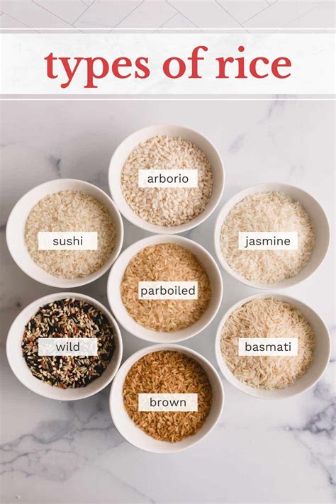 Rice 101 Types Of Rice Best Uses And Storage Tips Busy Cooks