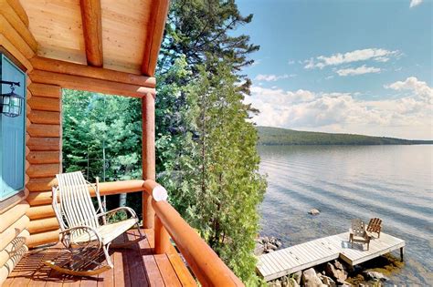 Maybe you would like to learn more about one of these? Waterfront log cabin on Moosehead Lake w/dock, kayaks ...