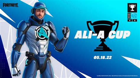 Fortnite Ali A Icon Series Skins Release Date Ali A Cup And More