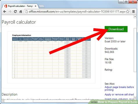 How To Prepare Payroll In Excel Wikihow