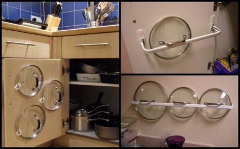 You can also filter out. DIY Pot Lid Organizer | Your Projects@OBN