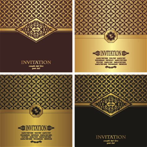 Green tropical palm leaf greenery eucalyptus branches decorative wreath. Luxury golden invitation cards background Free vector in ...