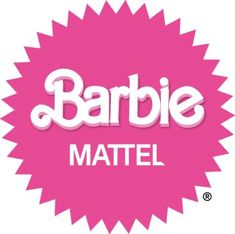Barbie Mattel Logo Vector Vectorseek In 2023 Barbie Mattel Logo
