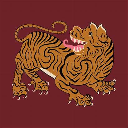 Tiger Tibetan Teepublic Lion