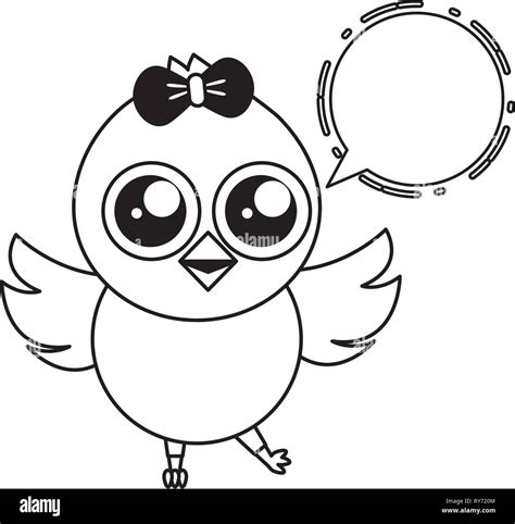 Cute Chick Female Cartoon Stock Vector Image And Art Alamy