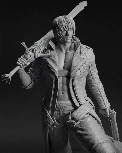Dante Devil May Cry Zbrushcentral