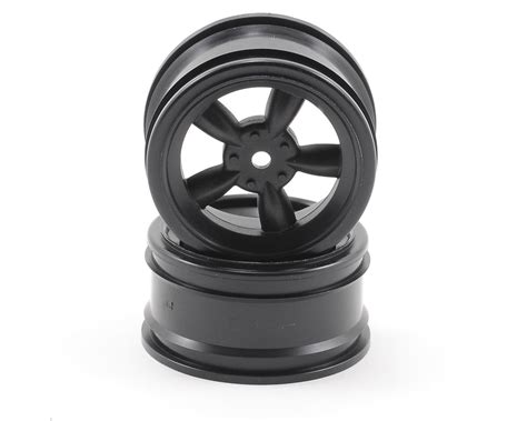 Hpi 12mm Hex 26mm Vintage 5 Spoke Wheel 2 0mm Offset Black