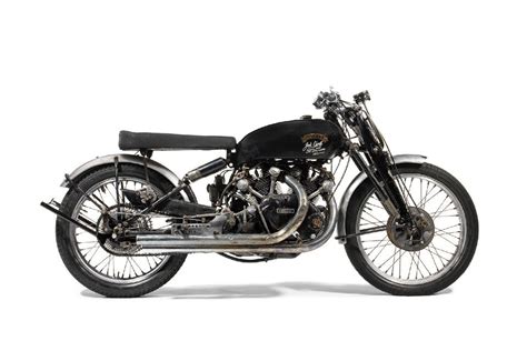 This 1951 Vincent Black Lightning Motorcycle Sold For A Record 929000