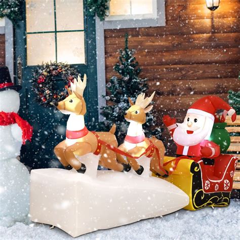 We did not find results for: 7' Outdoor Christmas Inflatable Santa Claus on Sleigh 2 ...